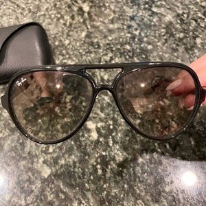 Ray Bans Cats 5000- Aviator Unisex- Black